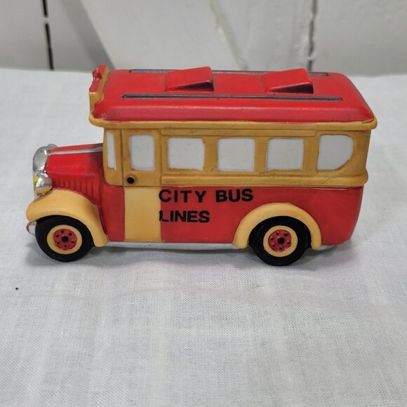 Heritage Village Transport Set – City Bus & Dairy Truck – 1988 w/ Box - - Picture 6 of 16